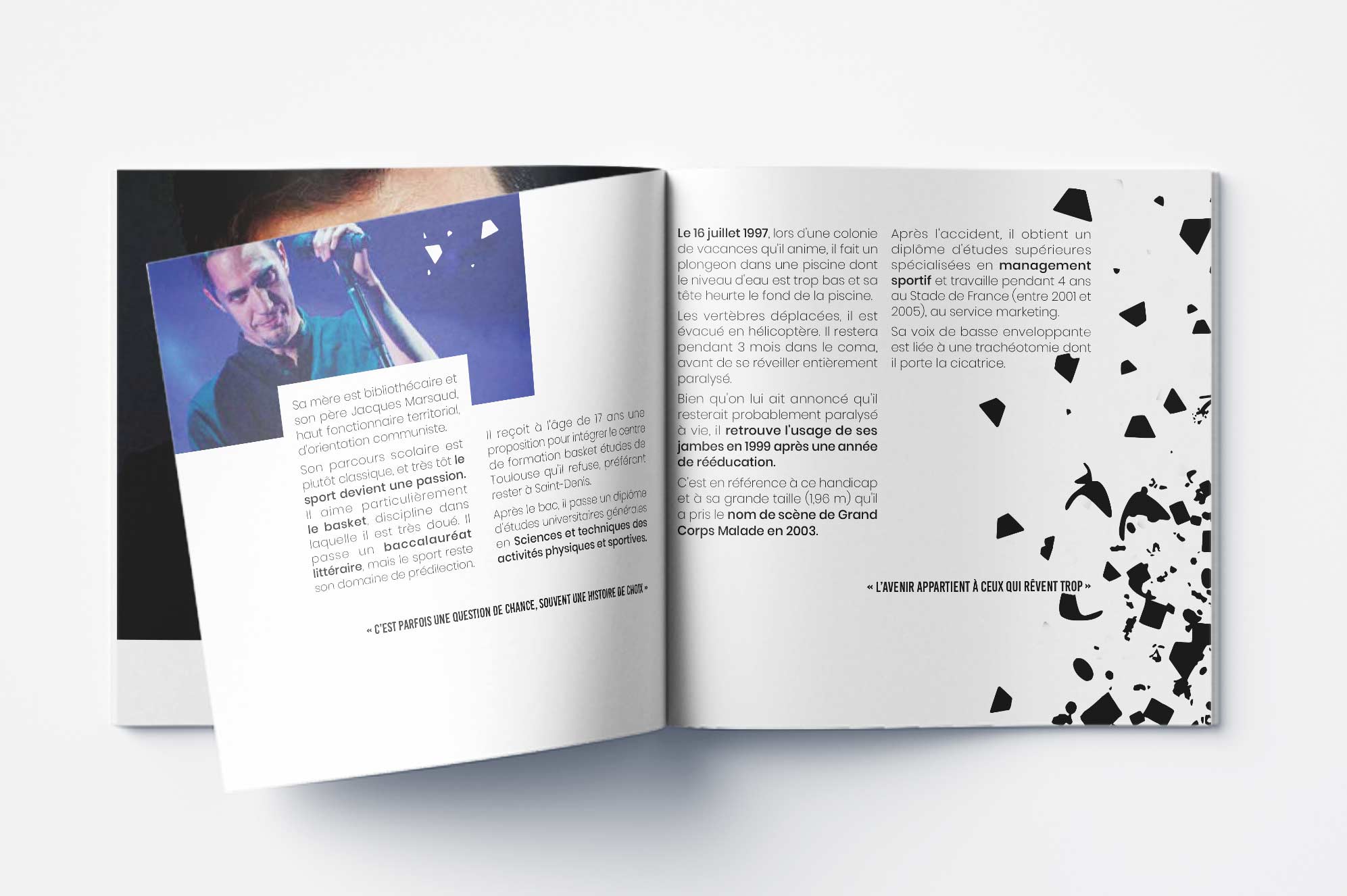 Pages du livret CD