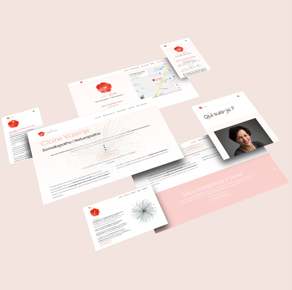 Claire Valette – Site internet